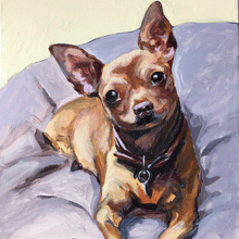 Load image into Gallery viewer, Custom 8X8 Pet Portrait Painting
