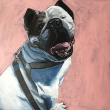 Load image into Gallery viewer, Custom 20x20 Pet Portrait Painting