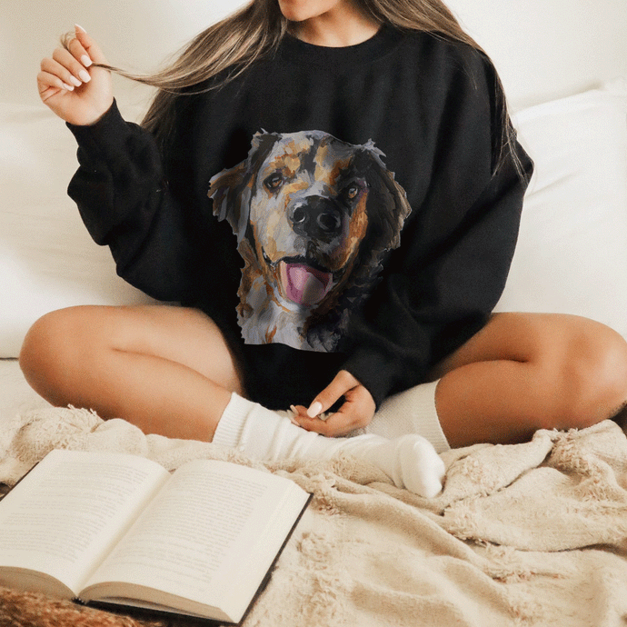 Custom Sweatshirt With Your Portrait